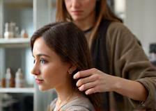 Coiffeur expert en action auprès d’un client